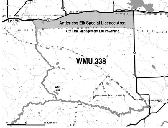 Draw Code 40 Residents Only WMU 212 Antlerless Elk Special Licence Draw Price (GST not included): $39.