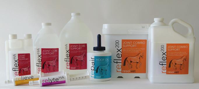 Horse health products developed by the trusted