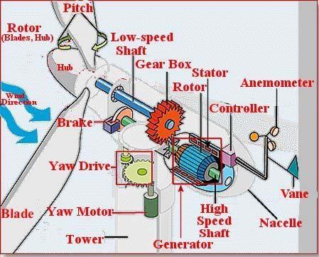 AC WTG Induction or variable speed generator