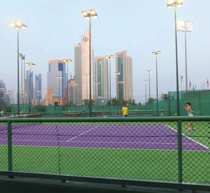 The complex is owned and operated by the Qatar Tennis Federation as are additional 18 tennis