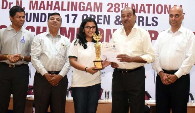 Contract Sportsperson Grandmaster SL Narayanan finished 5 th in the National Premier Open