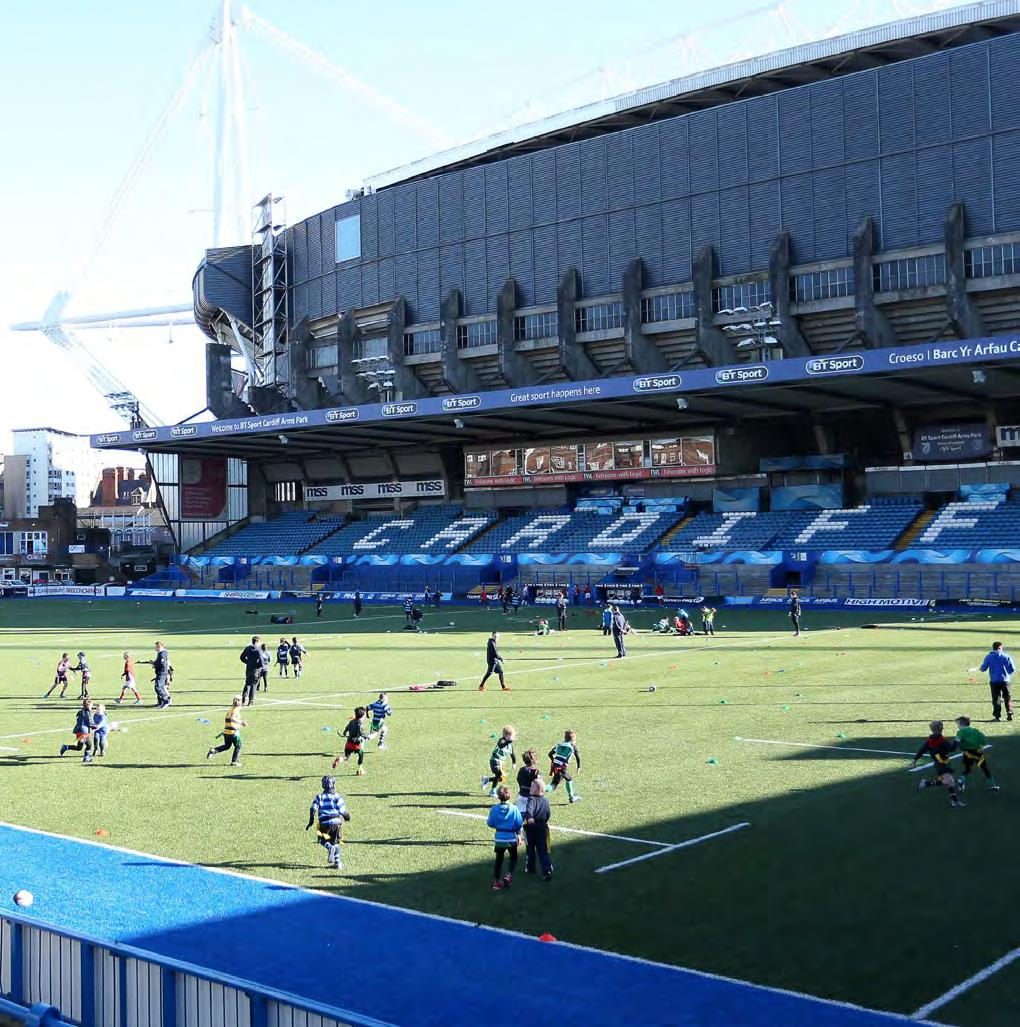 CARDIFF BLUES PRO EXPERIENCE FOR RUGBY TOURS UK THE PASSION AND FLARE OF WELSH RUGBY IN CARDIFF Immerse your team in a country