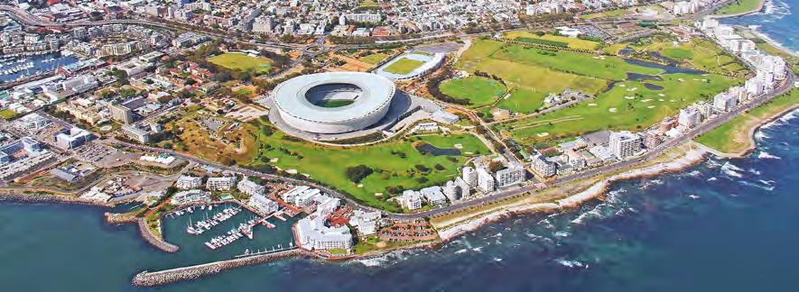 Long haul sports tours 31 CAPE TOWN, SOUTH AFRICA Cape Town is a stunning setting for an exceptional multisports tour.