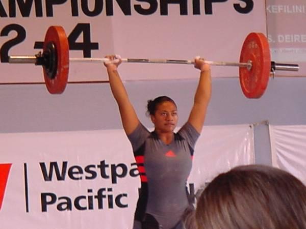 Sioe Haioti from Niue. Sam Pera Junior from the Cook Islands. In 2003, 57 lifters from 12 countries trained at the Institute.