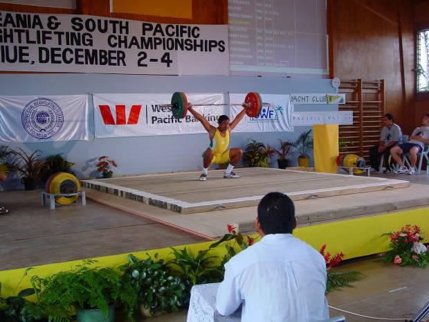 2004 The first six months of 2004 again we saw 70 Lifters from 9 Countries training at the Institute preparing this time for the Oceania and South Pacific Championship, an Olympic Qualification event.