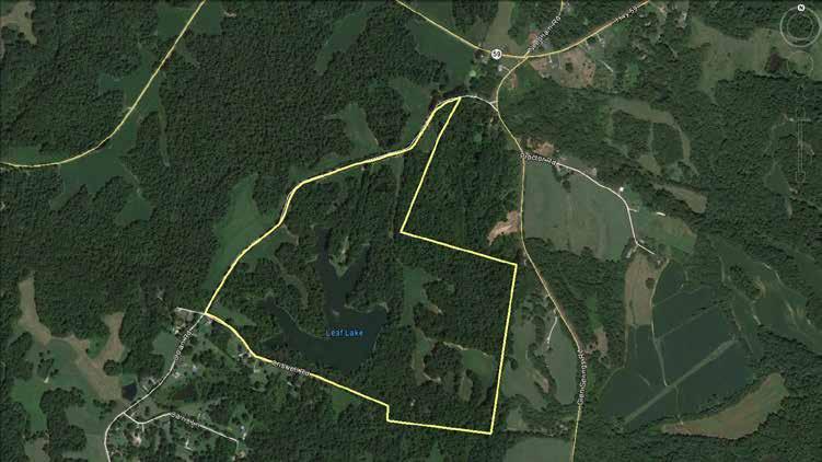 Tract 3 UNDER CONTRACT TRACT 3 - LEAF LAKE TRACT 181+\- ACRES - $450,000 ($2,486/AC) LEAF LAKE TRACT - RURAL RETREAT Leaf Lake provides an ideal getaway with a picturesque setting located only 35