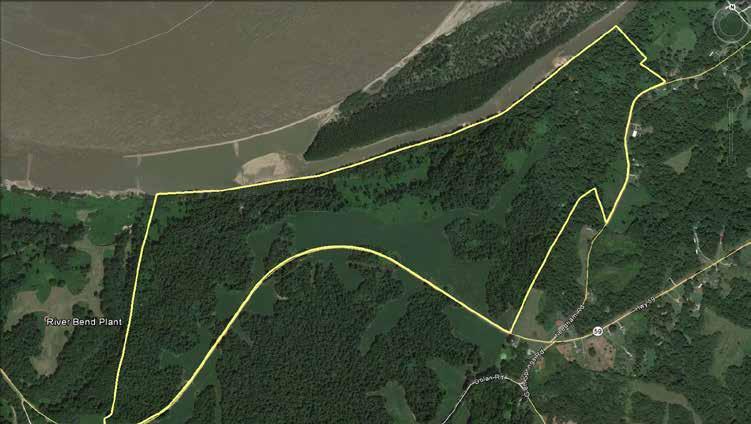 TRACT 1 - RIVER BLUFF TRACT 300+/- ACRES - $599,000 ($1,997/AC) RIVER BLUFF TRACT - POTENTIAL DEVELOPMENT High atop the Mississippi River bluff, this 300+/- acre tract of agricultural/wooded land has