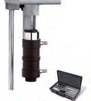 (mpa s). Cylindrically designed for shear measurements. (Supplied with spindle.) TECHNICAL FEATURES > Easy to clean, removable stainless steel sample container.