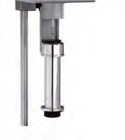 Viscometer type Measuring range (cp) L 1-2.000 R 5-21.333 Heldal unit for helicoidal movement Accessory designed for viscosity measurements of non-flowing substances.