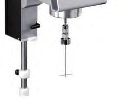 We recommend using the HELDAL unit and T-bar spindles for comparative measurements on non-flowing substances.