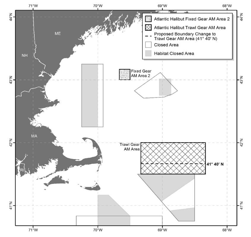 New England Fishery Management Council Atlantic Halibut Management Measures The Council approved changes to the Atlantic halibut accountability measures for vessels possessing federal groundfish