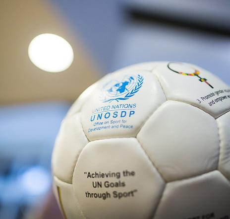 About us The United Nations Office on Sport for Development and Peace The United Nations Office on Sport for Development and Peace (UNOSDP), based in Geneva and supported by a Liaison Office in New