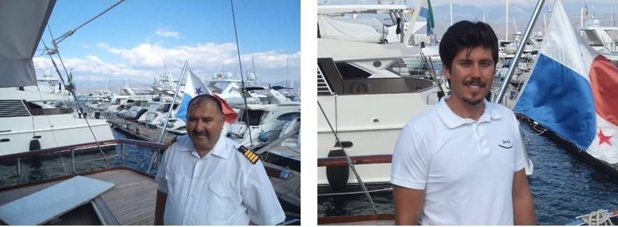 Captain & Deckhand CAPTAIN / Ahmet Tornacı Captain Ahmet was born and raised in the beautiful city of Fethıye where he developed his passion for the sea.