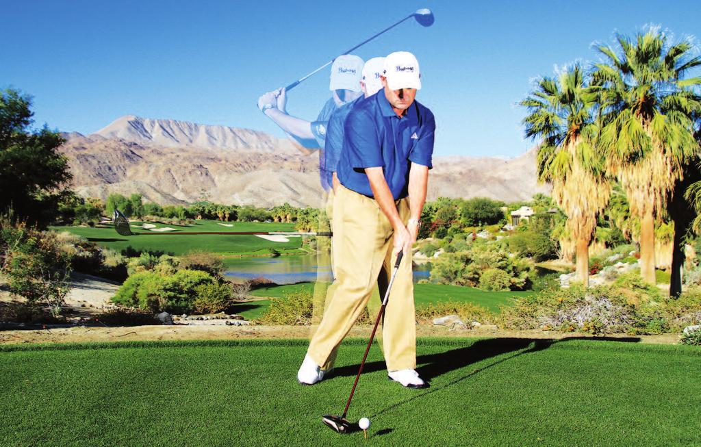 3 STROKE 3: THE POP-UP This shot is particularly frustrating because not only is it weak and