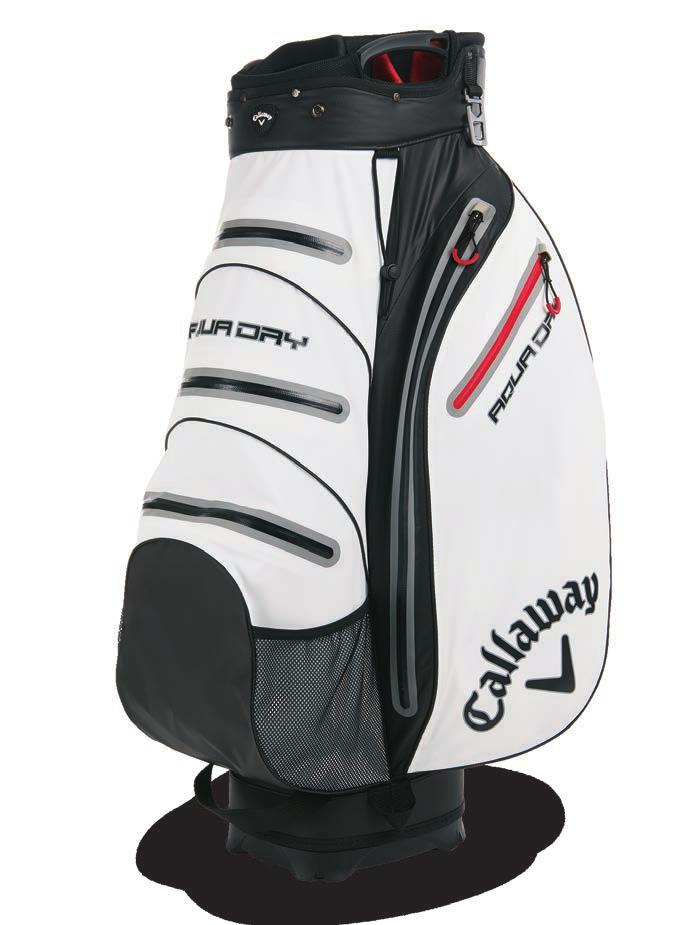 CALLAWAY TROLLEY BAGS AQUA DRY Waterproof Material and Zippers with Seam-sealed Construction
