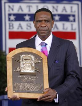 Dawson won the 1987 National League Most Valuable player Award in his first season with the Chicago Cubs when he set career highs with 49 home runs and 137 RBI.