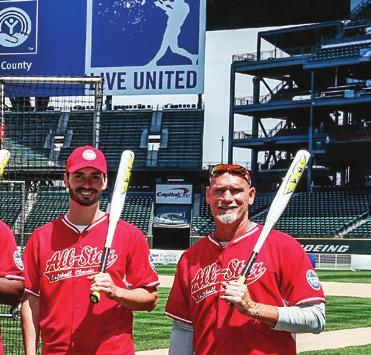 On June 21, the Mariners and United Way held the second annual celebrity softball game at Safeco