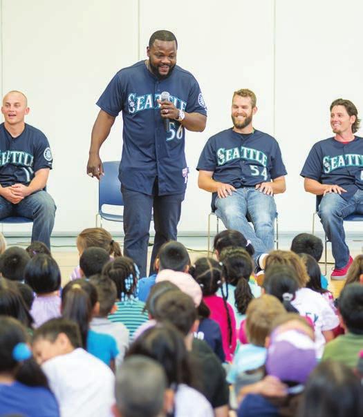MARINERS EDUCATION DAY On May 27, the Mariners held their seventeenth
