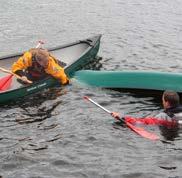 possible to regain a good paddling position.