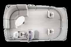 other appliances for successful fishing, as well as seating area with a re table with cup holders KOLIBRI PONTOON