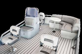Each hull of pontoon boats has subdivision for - (depends on model) watertight compartments which provides