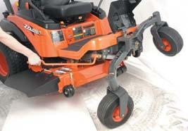 [ALL MODELS] SERIES OPTIONAL ATTACHMENTS Kubota produces a superior mulch.