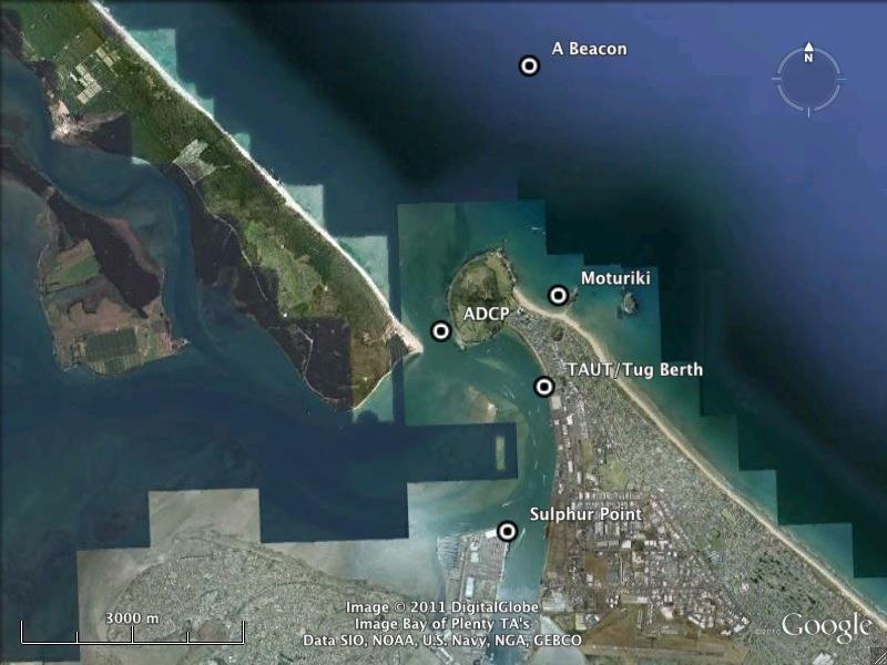 BM#3 Japan 211 Tsunami in Tauranga, New Zealand The unique component of this benchmark test is to attempt to include the effects of the tides and compare free surface elevation (from tide stations)