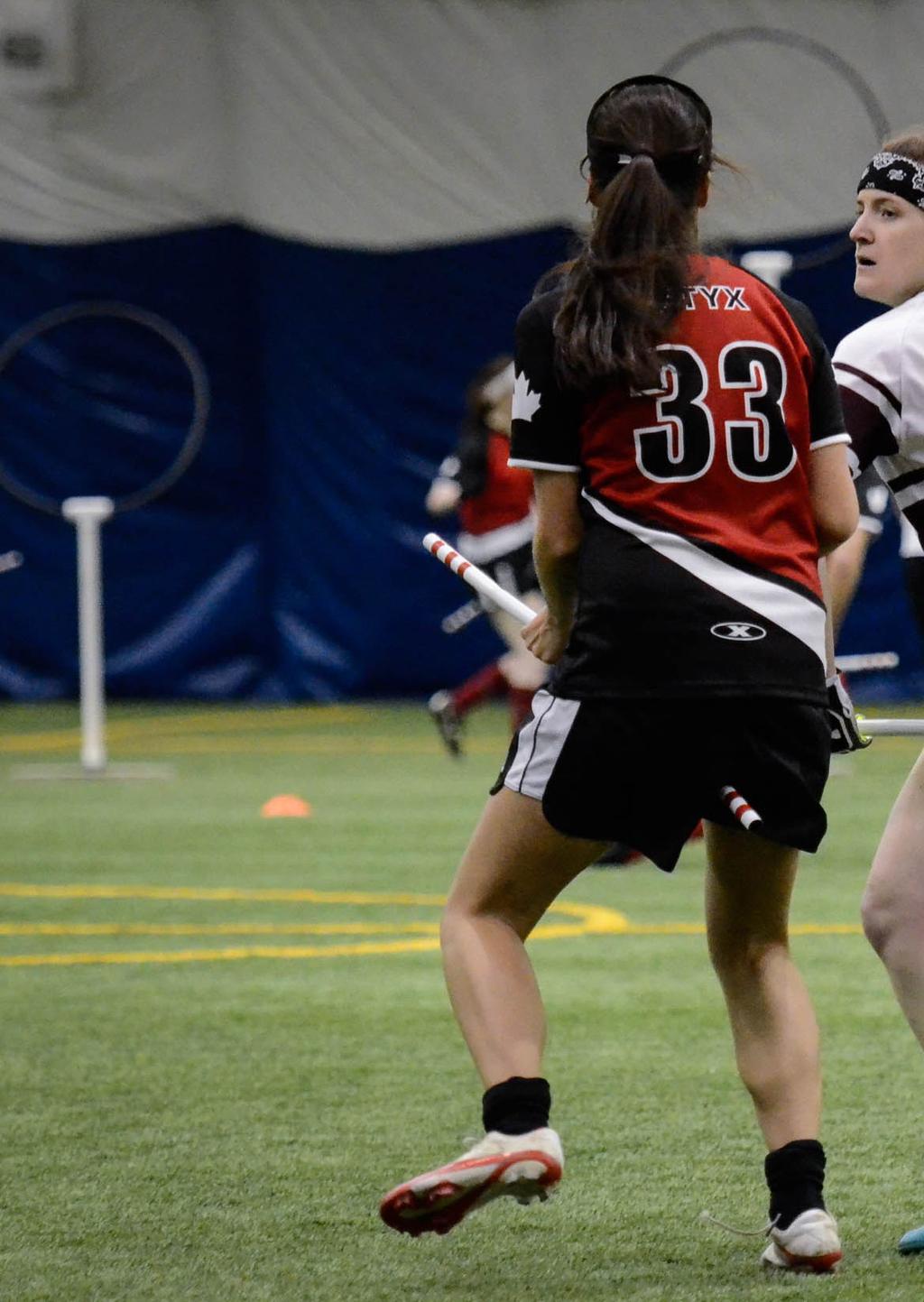 6 BENEFITS FOR HOST Quidditch Canada is dedicated to growing quidditch at the local, national and international level while highlighting talented teams and players.