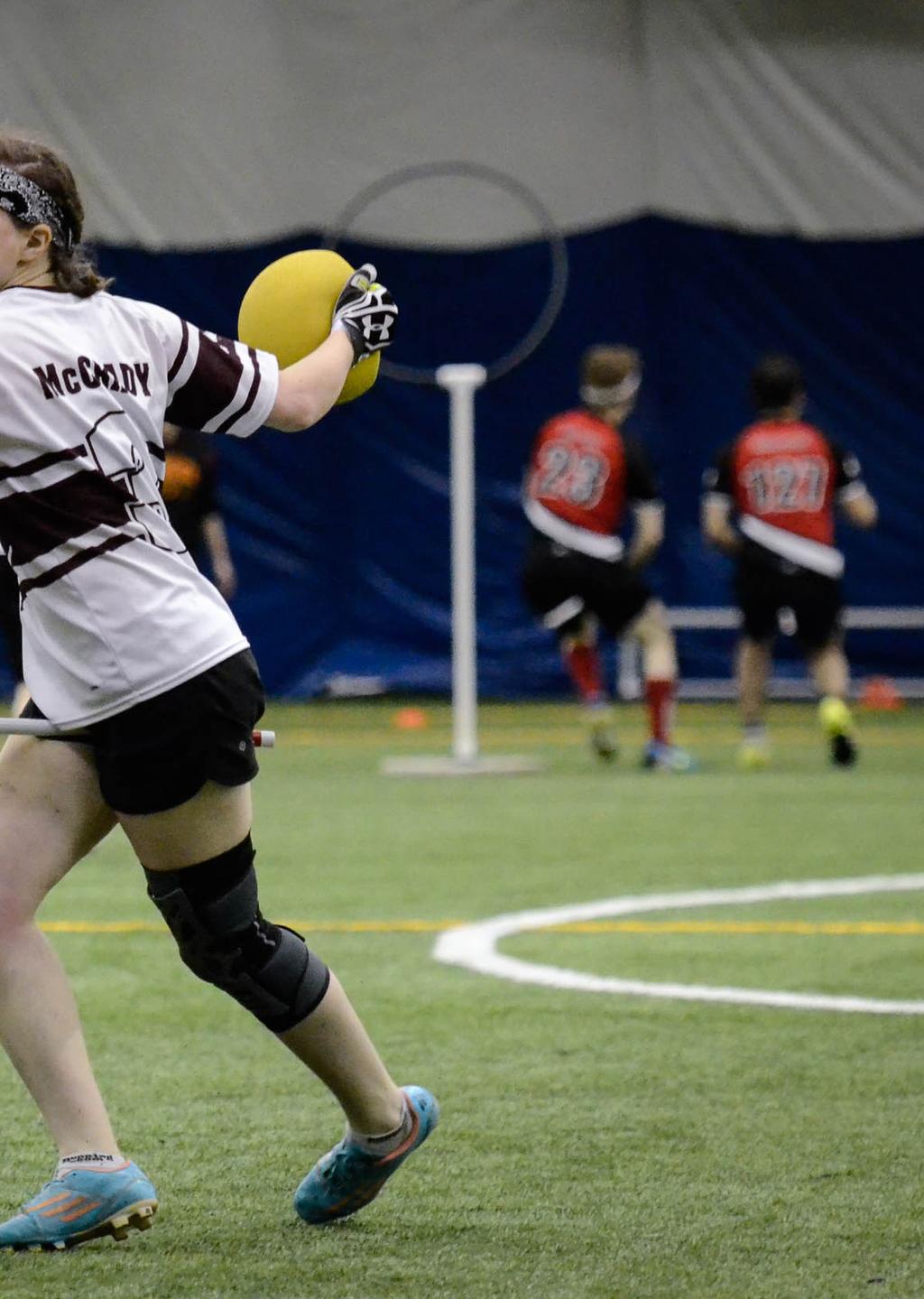 7 MEDIA AND PUBLIC RELATIONS ADDITIONAL BENEFITS Quidditch Canada will provide the following for each event: An event organizing team consisting of Quidditch Canada volunteers Direct oversight by