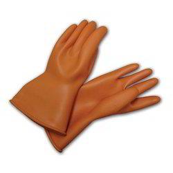 SHOCK PROOF RUBBER HAND GLOVES OF TEST VOLT 33000 Shock Proof Rubber Hand Gloves of Test Volt 33000