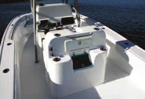 The rear seat tucks away when the action heats up, transforming the aft cockpit from luxury liner to battle wagon in seconds.