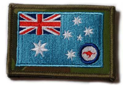 RAAF Ensign RAAF Ensign Patch 20 RAAF Ensign on a DPU background. Any member who is wearing DPUs Any member who is wearing DPUs DPU Shirt and Polar Fleece jackets.