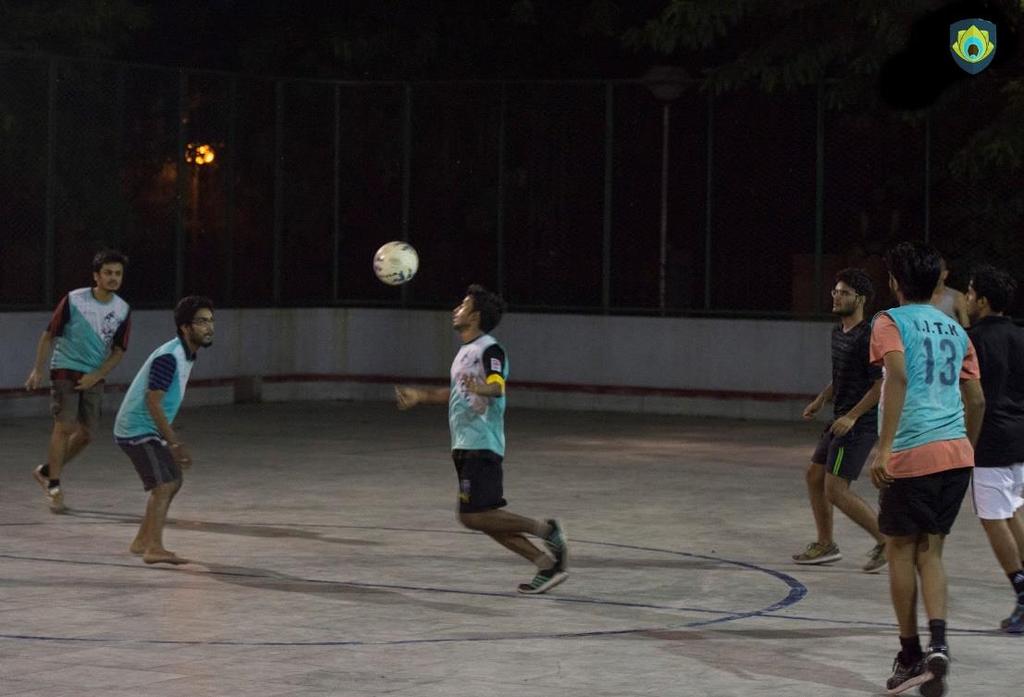 IITK Futsal League The Inter IIT Team for the first time in the history of IIT Kanpur organized a Futsal league for IITK junta. The venue for the event was the skating rink in front of Hall-3.