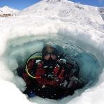 Ice Diving Tignes Whether a beginner or advanced ice diver, plunge straight into the icy waters of the frozen lake