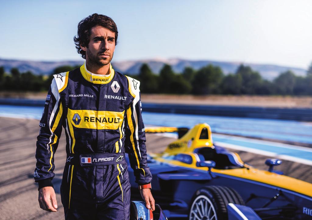 THE DRIVERS NICO PROST Born in Saint-Chamond, France, -year-old Nicolas Prost has enjoyed a prolific career in motor racing having competed in some of the world s top single-seater and sportscar