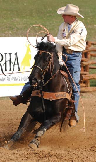 CHAD MASTERS The MASTERS SET By Julie Mankin Photos by Charles Hilton Because events in the National Team Roping Horse Association are formatted to reward winners based on certain maneuvers during a