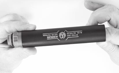 A dirty suppressor will not reassemble in the same manner as a clean one.