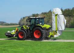 This protects the grass cover and prevents any contamination of the forage. CORTO front mowers always leave a clean cut across the entire working width. Smooth crop flow.