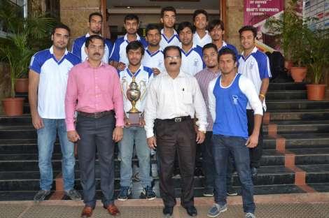 BVDU intercollegiate Baseball tournament was organized by BVDV Homoeopathic Medical College on 3 rd of September 2013 at Bharati Vidyapeeth Sports complex Dhankawadi. IMED won this tournament.