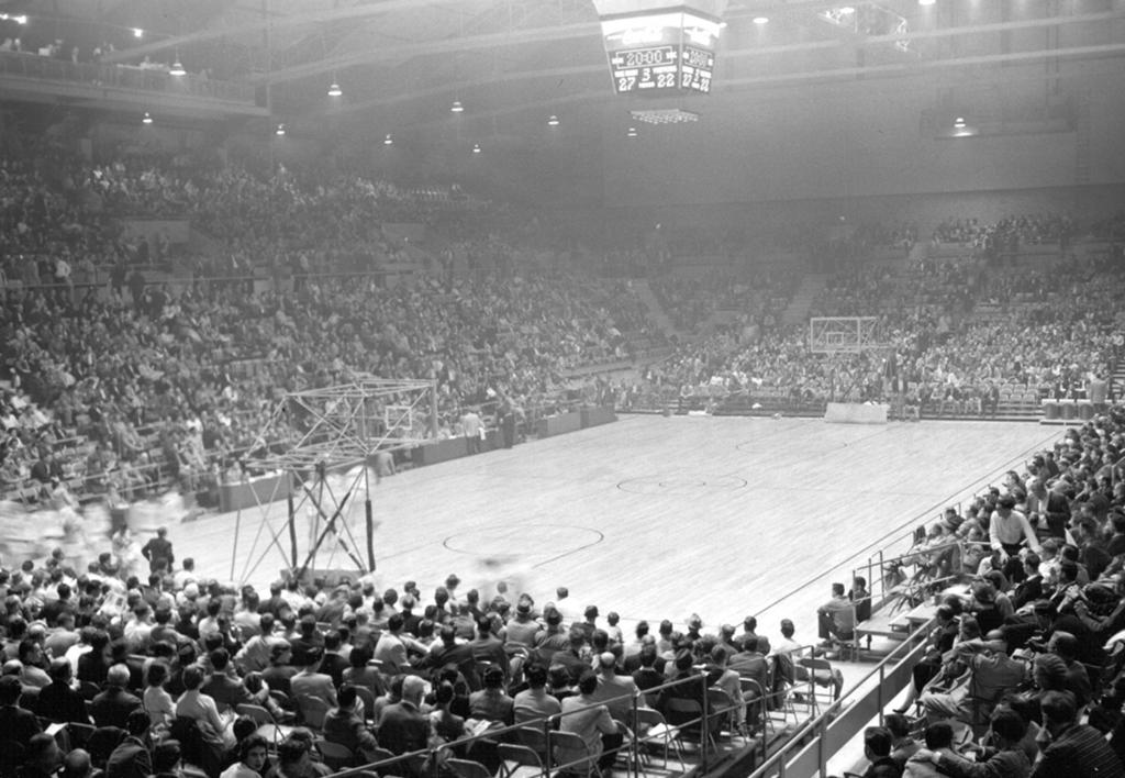 Opened prior to the 1935-36 season, the facility had a seating capacity of only 2,200, but it was generally a highly partisan crowd made up of Wake Forest students and faculty.