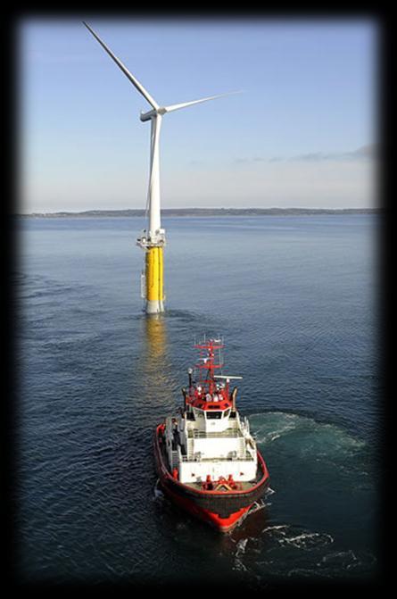 Figure 6 -Installation of the Full- prototype of Statoil s Hywind Wind Turbine Floating System 2.