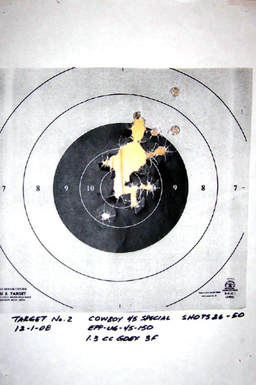 Like Silas found with his test, there was minimum fouling until after 25 rounds were fired and there were no major malfunctions for the entire test.