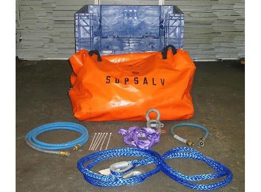 ESSM - PN0064 ANCILLARY SET, FOR PN0062/PN0060A UW LIFT BAGS Ancillary Set, For PN0062/PN0060A UW Lift Bags The Ancillary Set PN0064 contains an underwater lift bag, fittings, valves, rigging