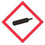 10. What precaution best fits this pictogram? A. Store cylinders in appropriate designated areas. B. Separate the material from other combustible materials. C.