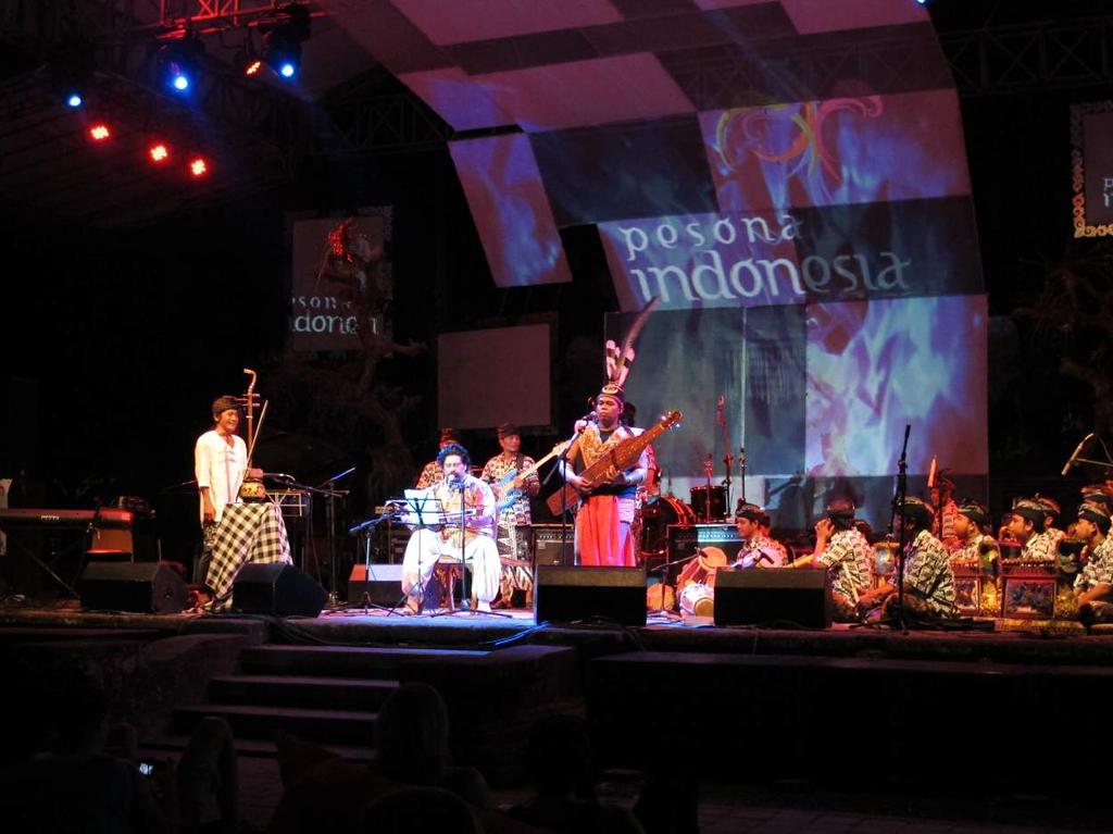1st Annual Bali World Music Festival 2015 Music is the voice of the human