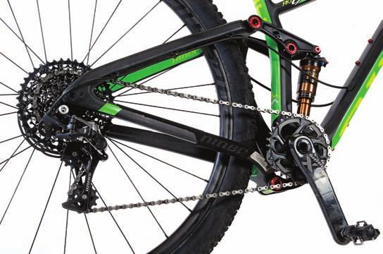 Money where it matters: Niner has plenty of price options, all of which put the bling in the right places. This four-star build has a full build kit with Fox Kashima-coated suspension.