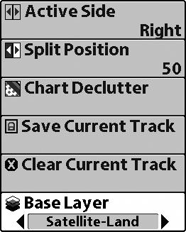 Change the Base Layer for the Chart Combo Views In the Chart/Chart Combo View, you can display a different Base Layer in each window.