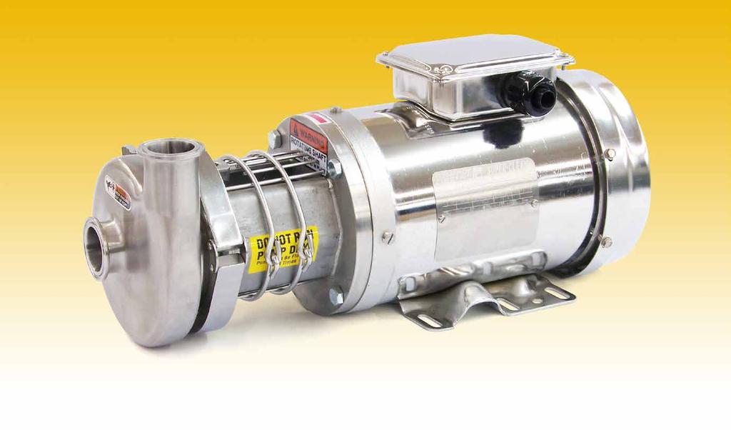 Section K TOP-FLO Centrifugal Pump Model TF-C Series Stainless Steel Flow Control Equipment for the Food,