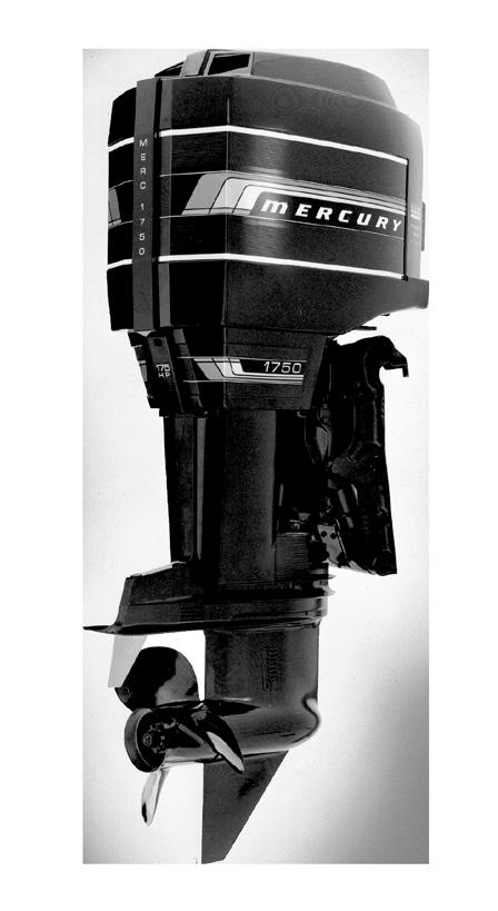 The 200hp V-2000 Black Max was the most powerful production outboard