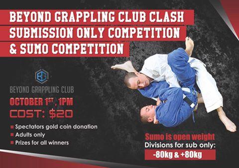 However, some people are competing on September 3 rd in a BJJ comp so good luck to those competing.